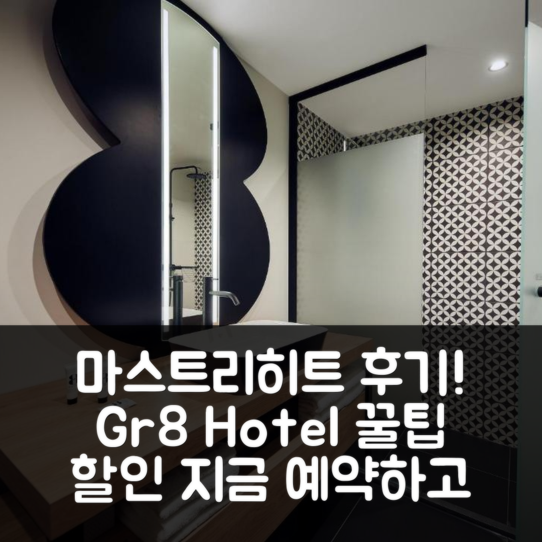 Gr8 Hotel Maastricht Aachen Airport 마스트리히트 후기&대박 할인 꿀팁!