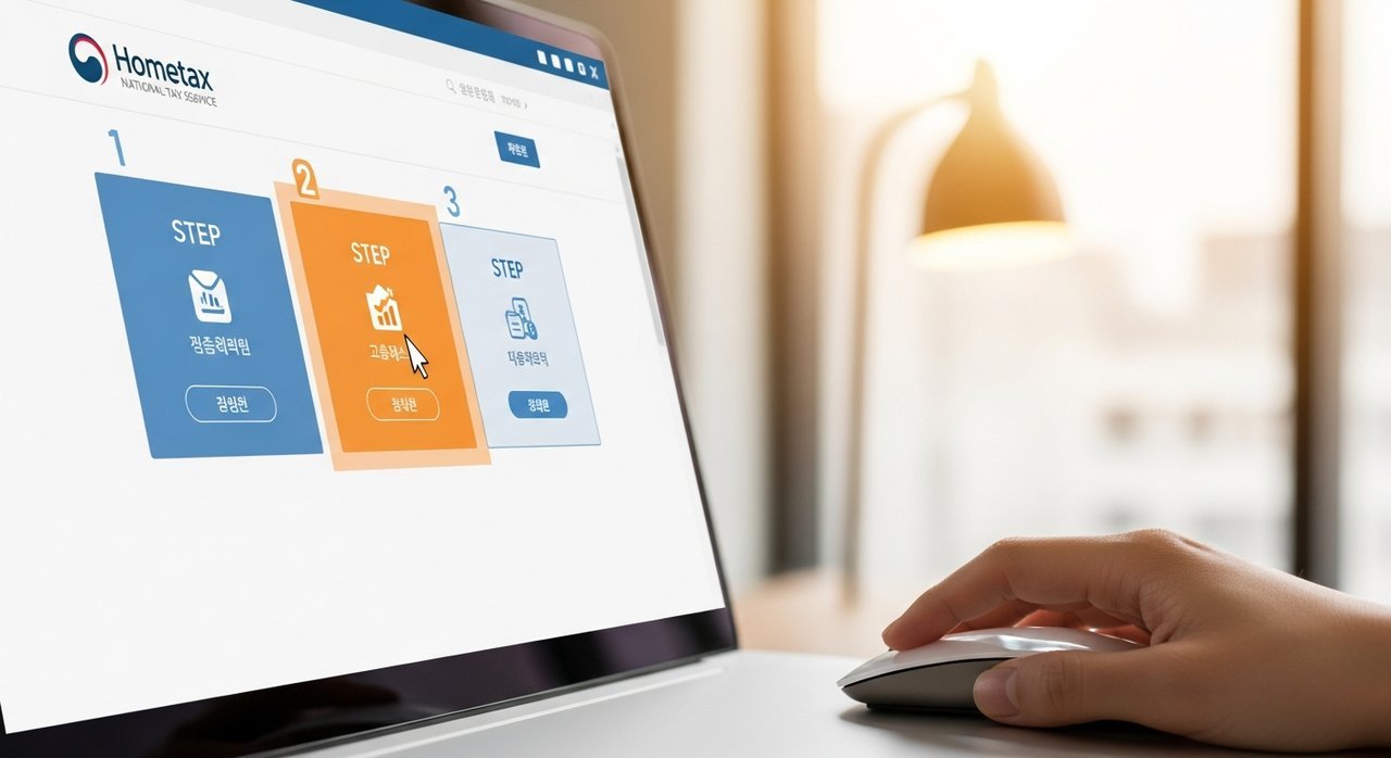 3단계 국세청 홈택스에서 세금 조회하는 방법 초보자 가이드