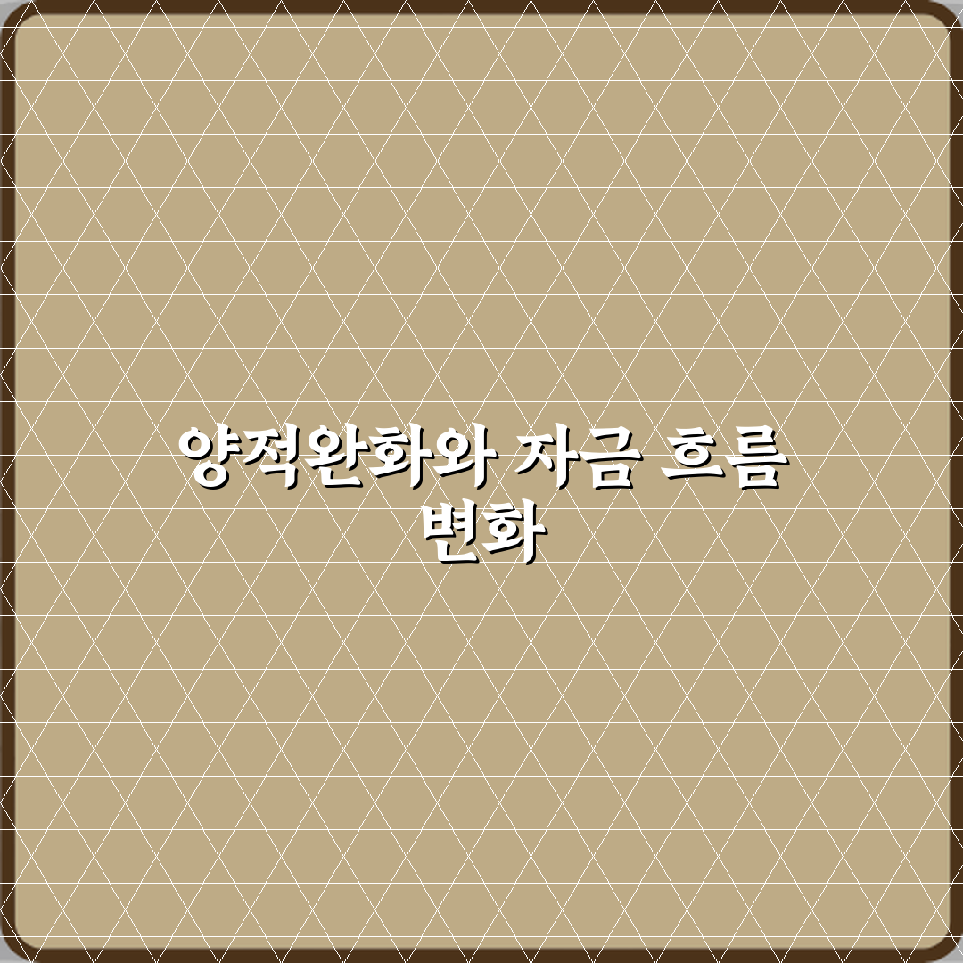 양적완화 정책의 의미와 시중 자금 흐름 변화 꿀팁 공유할게요